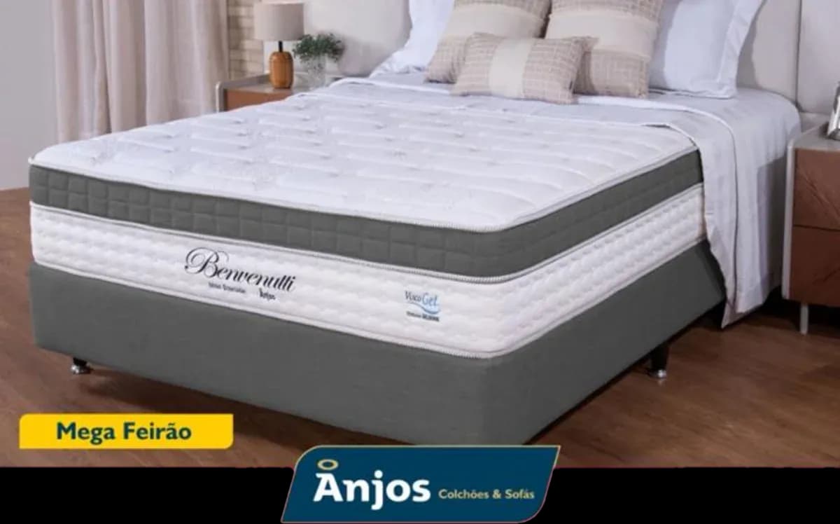 Conjunto Box Benvenutti Casal em quarto decorado