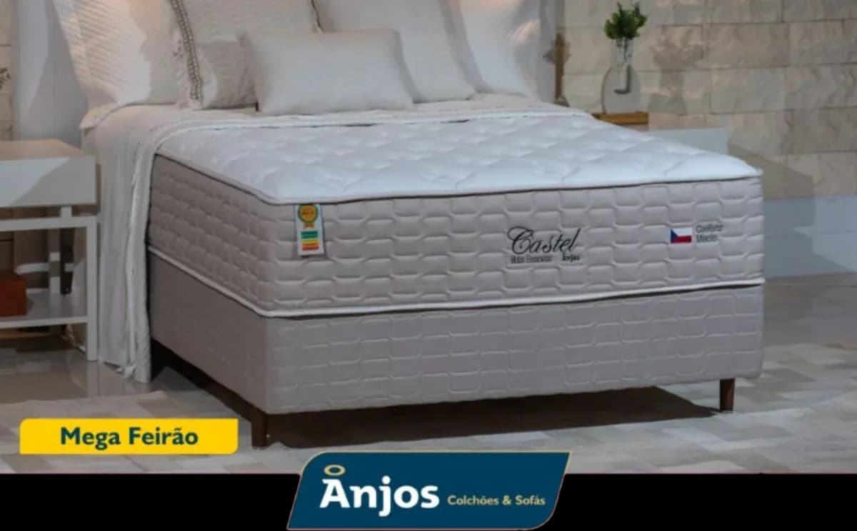 Conjunto Box Castel Casal com cabeceira